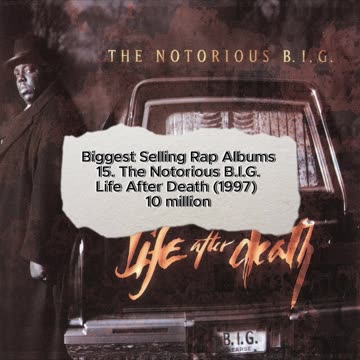 BIGGEST SELLING RAP ALBUMS!!!