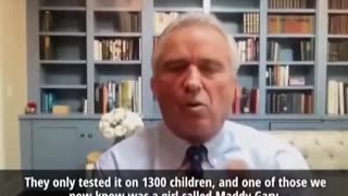 RFK Jr explains why the criminal Pharma cartels are going after your children with the death jabs