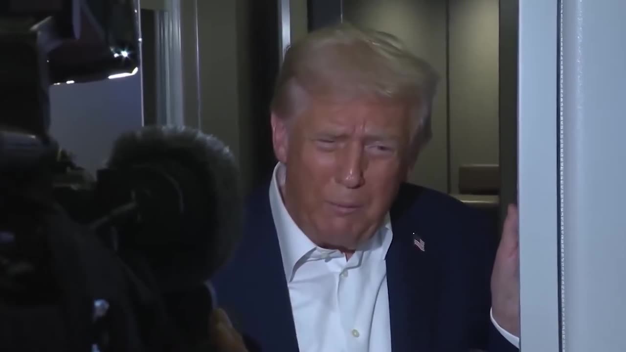 . @POTUS is asked if he'd consider meeting Kim Jong Un during his Asia trip: