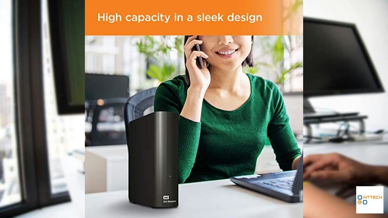 WD 20TB Elements Desktop External Hard Drive, USB 3.0