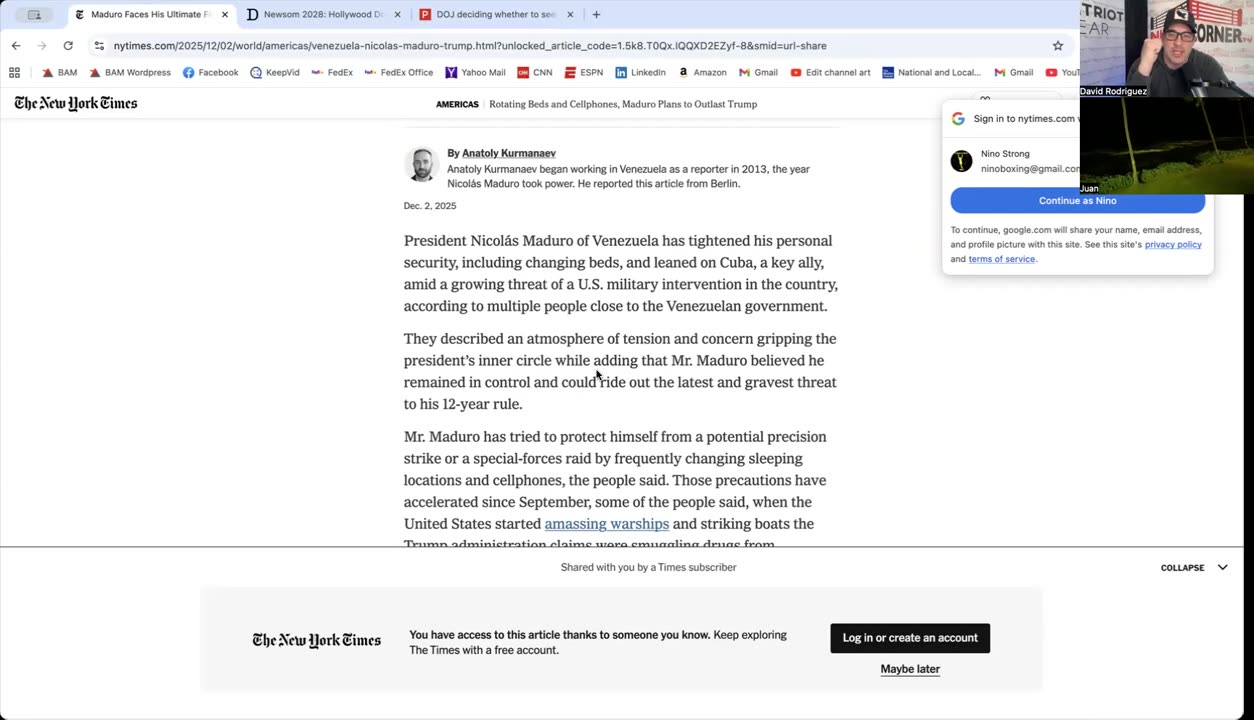 CHALLENGE ACCEPTED! Maduro Plots to Outlast Trump! Trump Trolls Maduro..DOJ Drops New Hammer!