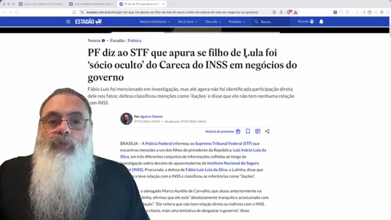 LULA PERCEBE que ESCÂNDALO do MASTER vai ATINGIR o GOVERNO em CHEIO- TODA CORRUPÇÃO chega no PT