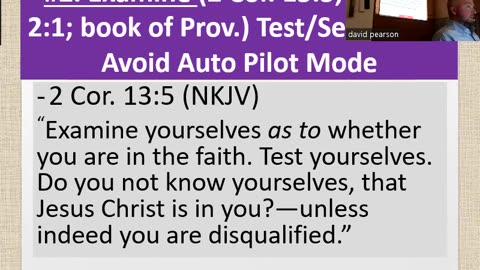 Wednesday January 15, 2025 Beyond 1 John 1:9: Fine-tuning the Subjective or Objective Microscope Focus 7