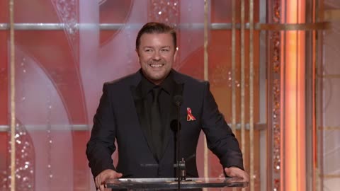 Ricky Gervais Opening Monologue I Golden Globes 2010