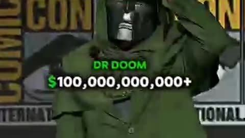 Trending: Richest characters from Marvel and DC | #shorts