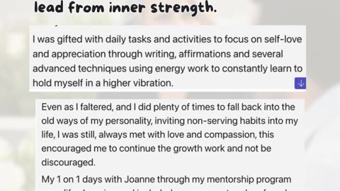 Case Study: How a client moved from self-doubt and emotional disconnection…