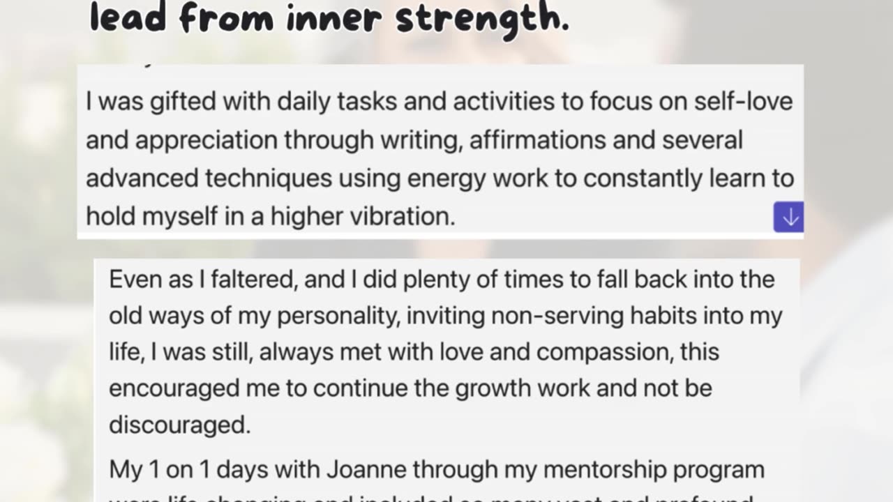 Case Study: How a client moved from self-doubt and emotional disconnection…