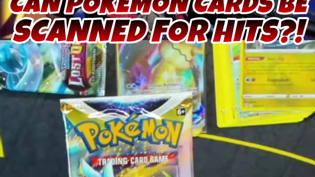 Pokemon Cards Can Be Scanned! 100% Hit Rate!