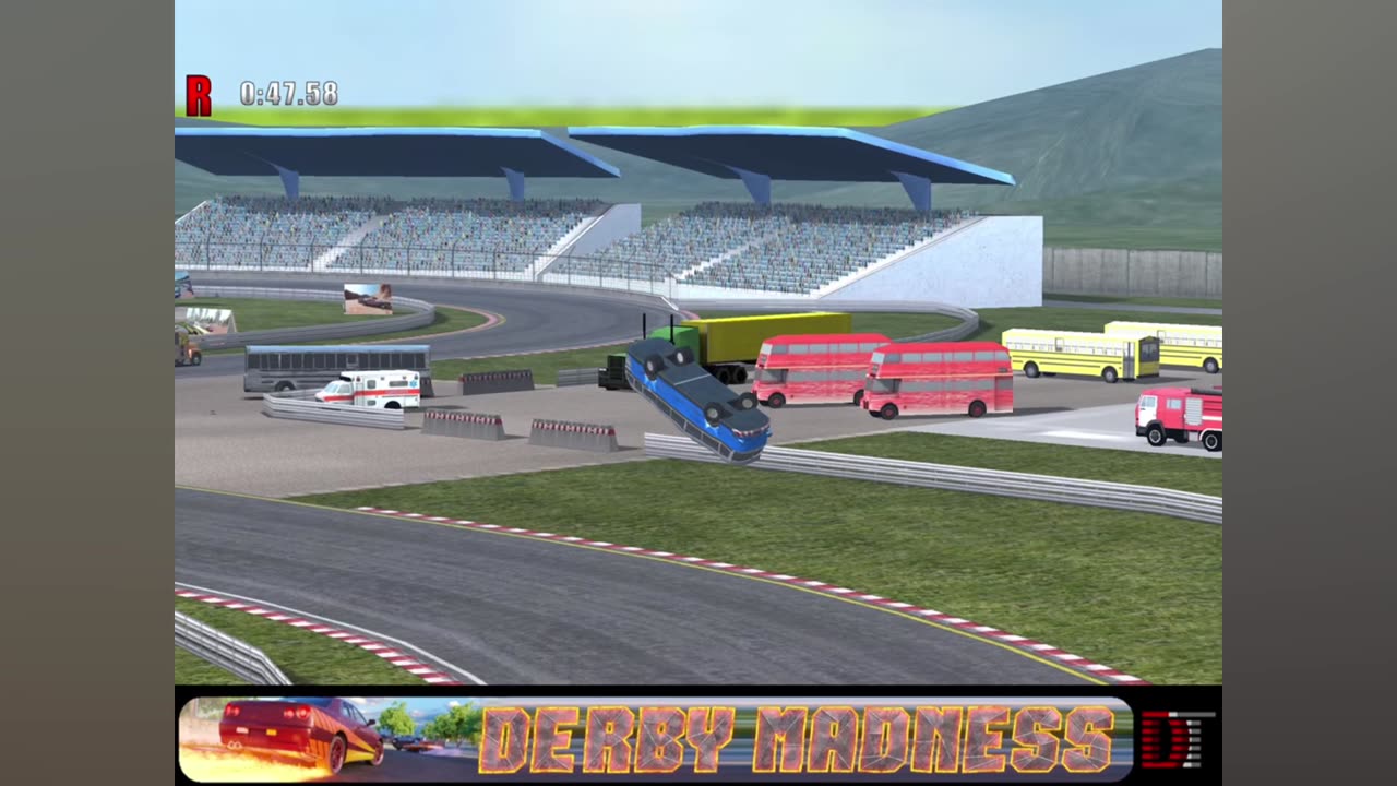 Bus Derby Crash Compilation
