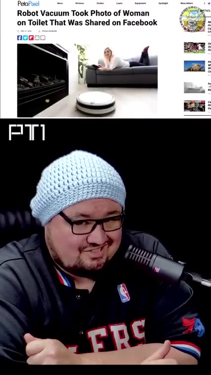 ROOMBA VACUUMS CAUGHT LEAKING PHOTOS 📸 TAKEN FROM ITS DEVICE❗