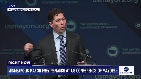 Frey: "I didn't take this job to get into the business of defending democracy."