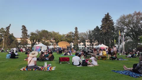 Alberta Day Celebration in Edmonton, Canada | Concert & Drone Show at Edmonton Legislature Building
