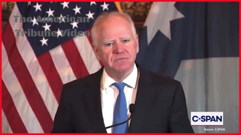 Tim Walz Snaps in Press Conference Meltdown As TDS Rages