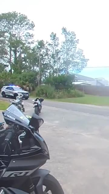 Biker on the Run Finds Hiding Place