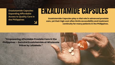 Enzalutamide Capsules Price Philippines