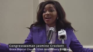 Jasmine Crockett has brought back her fake ghetto accent