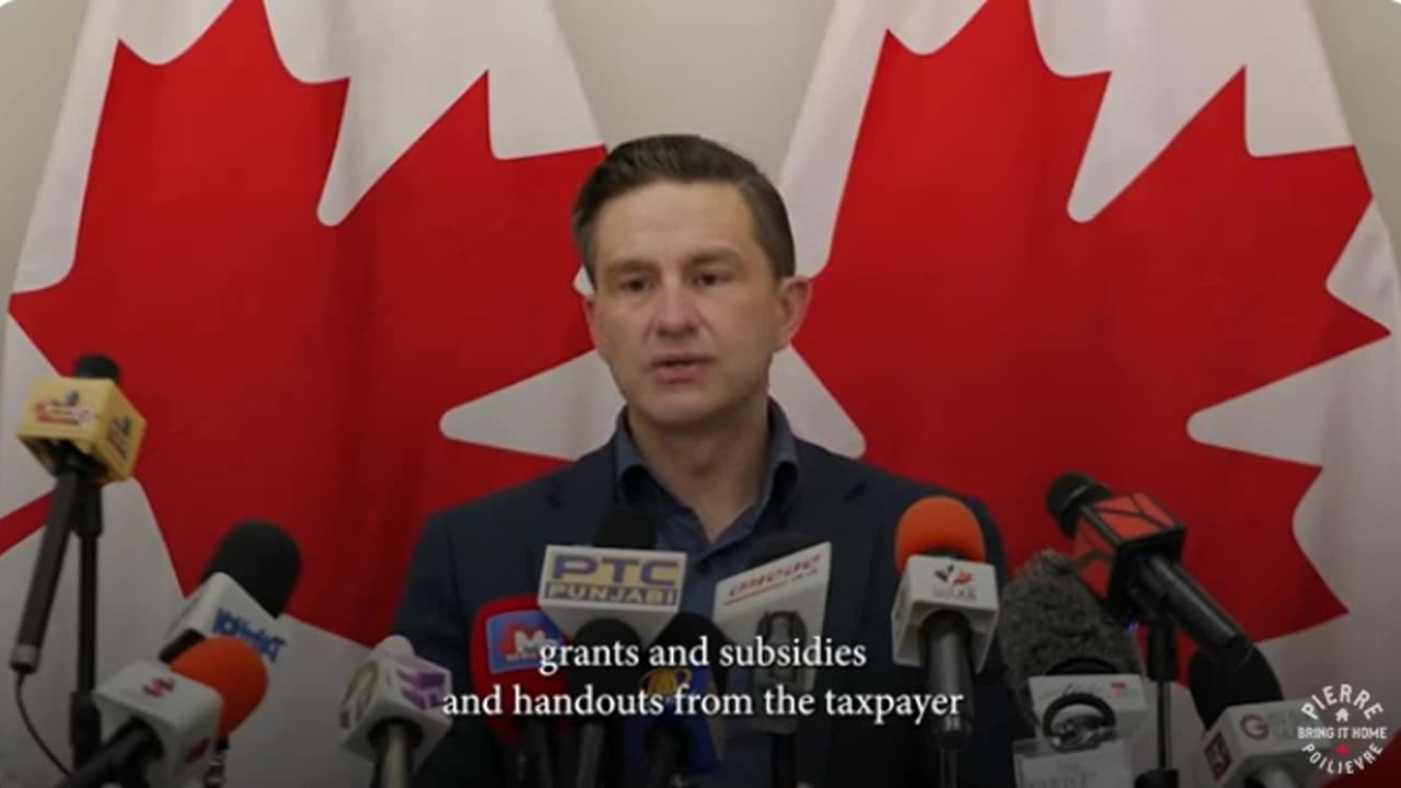 Pierre Poilievre speaks out.