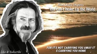 You Can’t Wake Up the World - Alan Watts