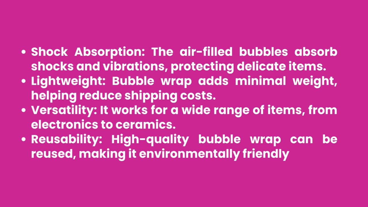 The Ultimate Guide to Using Bubble Wrap for Safe Packing