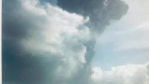 Explosive Volcanic Eruption in Caribbean!