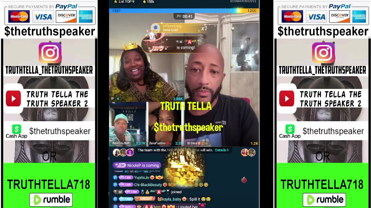 QUEEN TOMIKAY TEAM PK WITH TRINA B PT. 2 DAREALSUPABIHH & SIDD GET ADDED & CHAOS ENSUES, GUCCI GETS ADDED, DAREALSUPABIHH GETS IN HIS FEELINS & AT THE END OF THE DAY QUEEN TOMIKAY IS STILL THE MAIN ATTRACTION & GOSSIP GIRLS ABOUT TO FLOP W