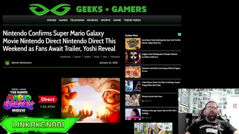 Nintendo Direct Announces New Trailer For Super Mario Galaxy Movie