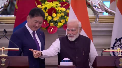 India-Mongolia 70 Years Diplomatic Ties: MoUs, Energy & Culture | Modi | Amaravati Today