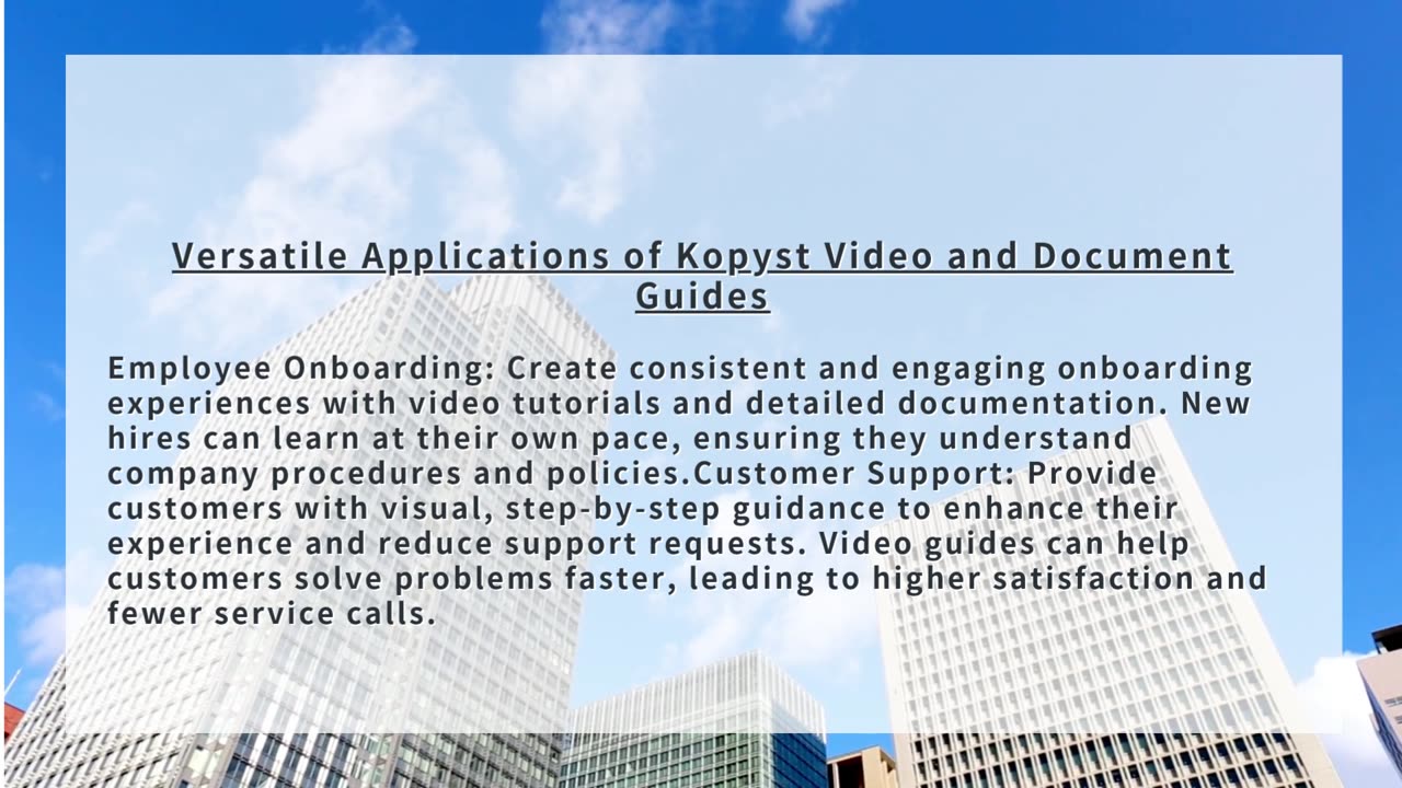 Transform Your Documentation with Kopyst’s AI-Powered Video and Document Guides