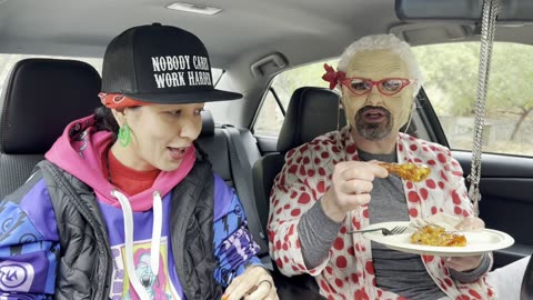 Granny Goatee & Imoto review the NEW Mango Habanero Chicken from El Pollo Loco! FLAME or FLOP?