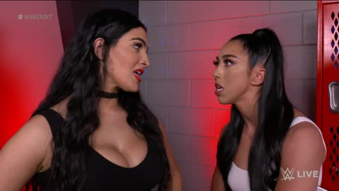 Indi Hartwell and Persia Pirotta argue over who is the better woman: WWE NXT, March 8, 2022 @WWE