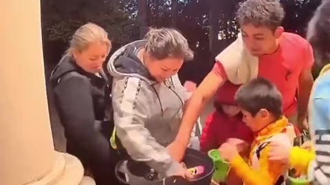 Halloween in a low-trust society: