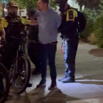 Nick Sortor gets arrested during Antifa protest outside Portland ICE facility