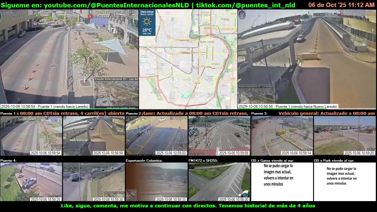 Puentes Internacionales NLD (Youtube / TikTok)