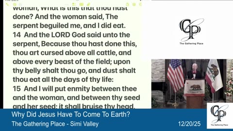 Why Did Jesus Have To Come To Earth