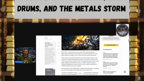 [CLIP] Arterburn Radio Transmission 526 De-Dollarization, War Drums, And The Metals Storm