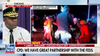 Chicago Police Superintendent DEFENDS the use of force by ICE officers.