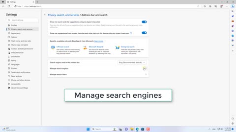 How to enable Google search bar