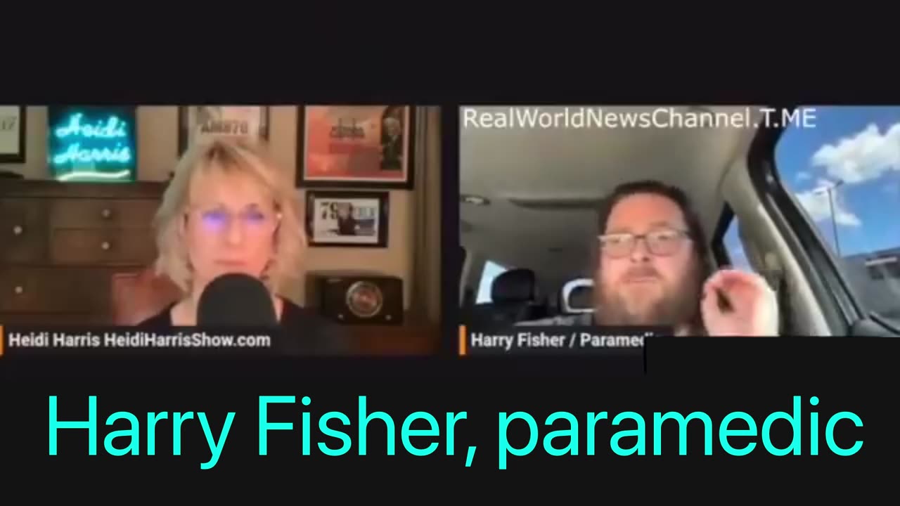 Covid Crimes: Harry Fisher, paramedic. CENSORED everywhere except rumble/bitchute