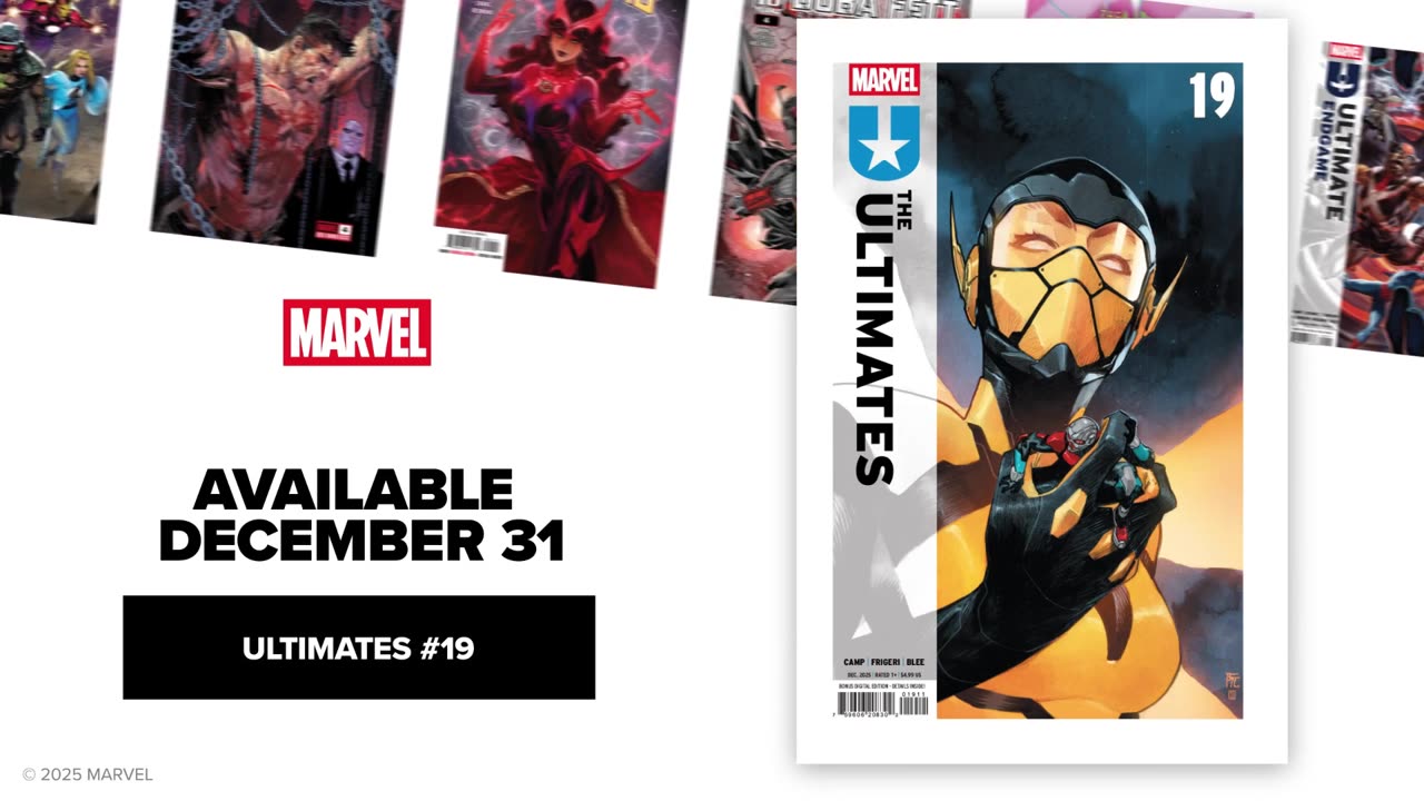 New Marvel Comics Dec 31, 2025