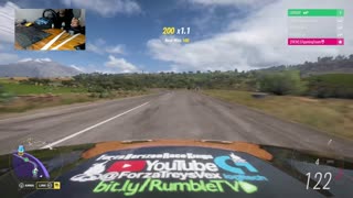 STREET RACING WITH @ForzaTreysVex - steering wheel gameplay
