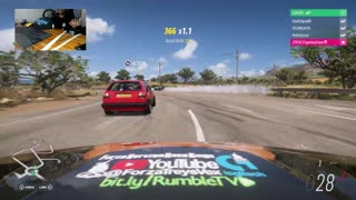 STREET RACING WITH @ForzaTreysVex - steering wheel gameplay