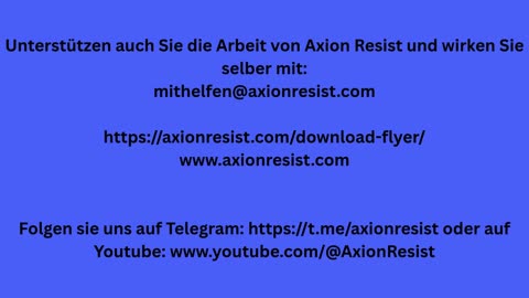 Kongress von Axion Resist am 18.10 und 19.10.2025