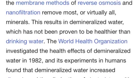 FLUSHING YOUR SYSTEM OF TOXINS - TRUTH ABOUT DISTILLED WATER_