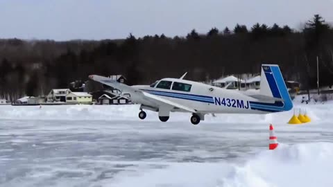 Alton Bay Ice Runway