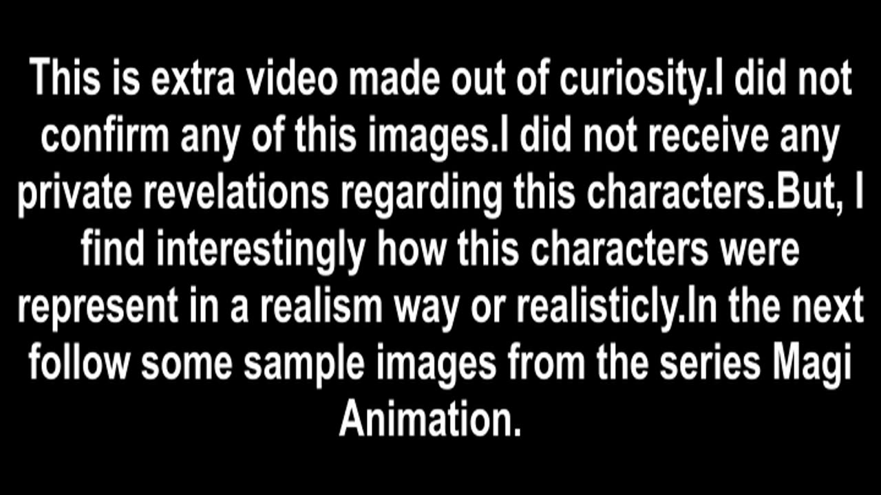 12.2.Extra Video Sample images from Magi serie