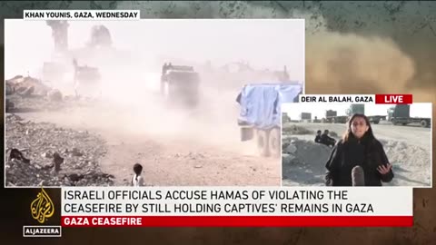 Israel is still limiting the number of aid trucks allowed to enter Gaza