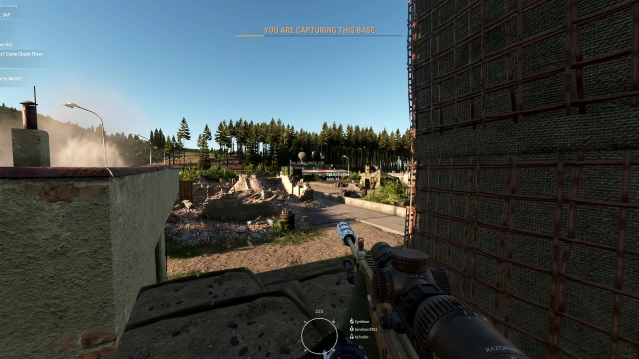 Playing Arma reforger, Come hang