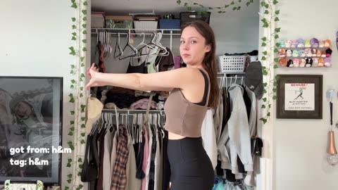 TRYING ON EVERYTHING IN MY CLOSET