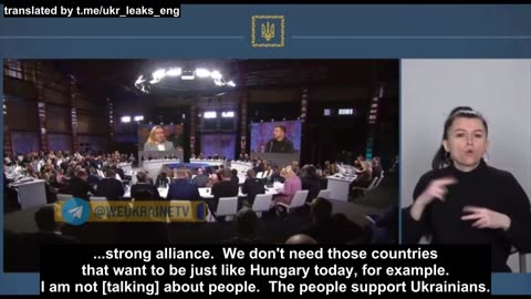 Zelensky criticized the peace initiatives of Hungarian Prime Minister Orban