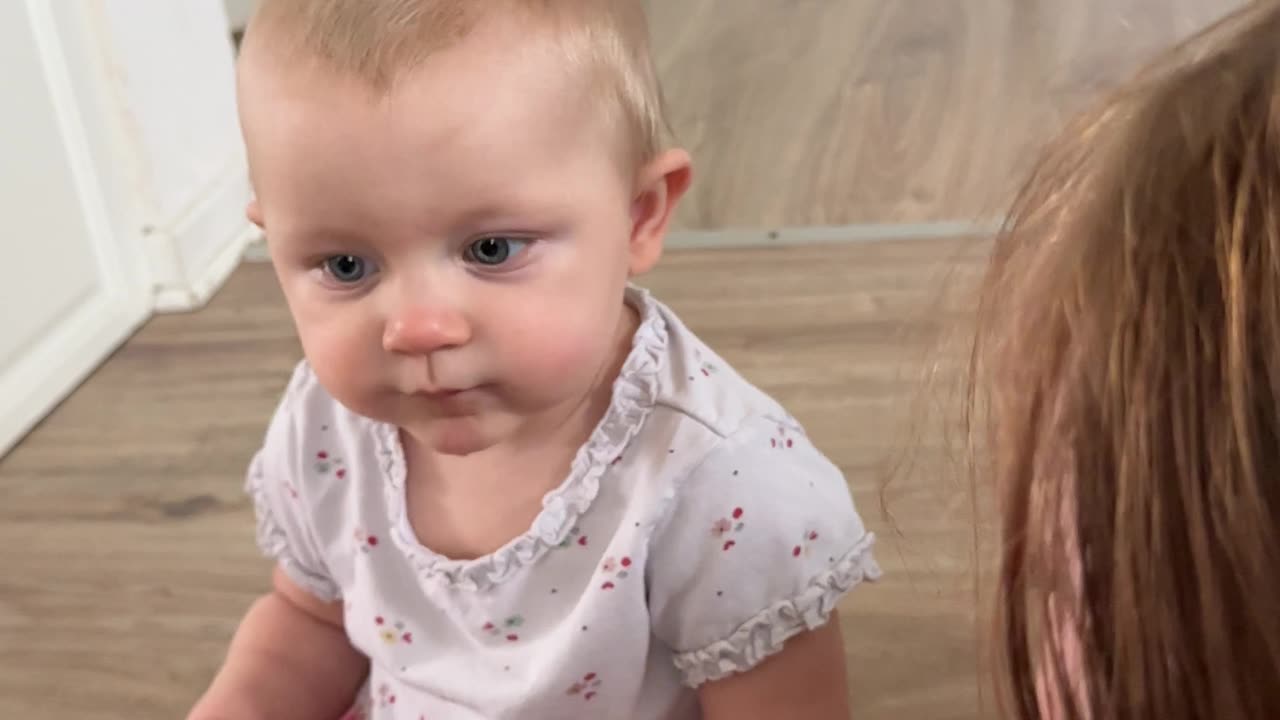 Baby Kayla Chooses Between Pink and Yellow Pacifier | Tiny Decision, Big Cuteness